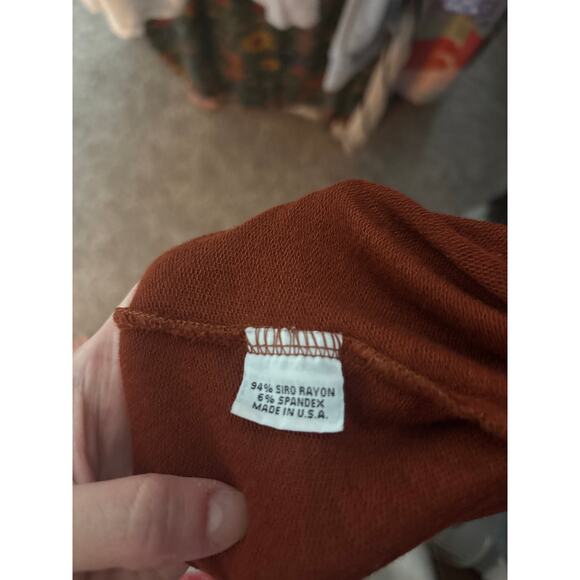 Bryn Walker Rachelle Tunic Soft Stretch Jersey Long Sleeve Top Sequoia Sz XL - Picture 13 of 13